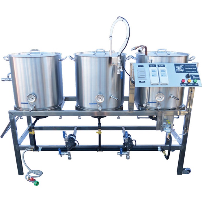 10 Gallon Single-Tier BrewSculpture - Digital (Natural Gas)